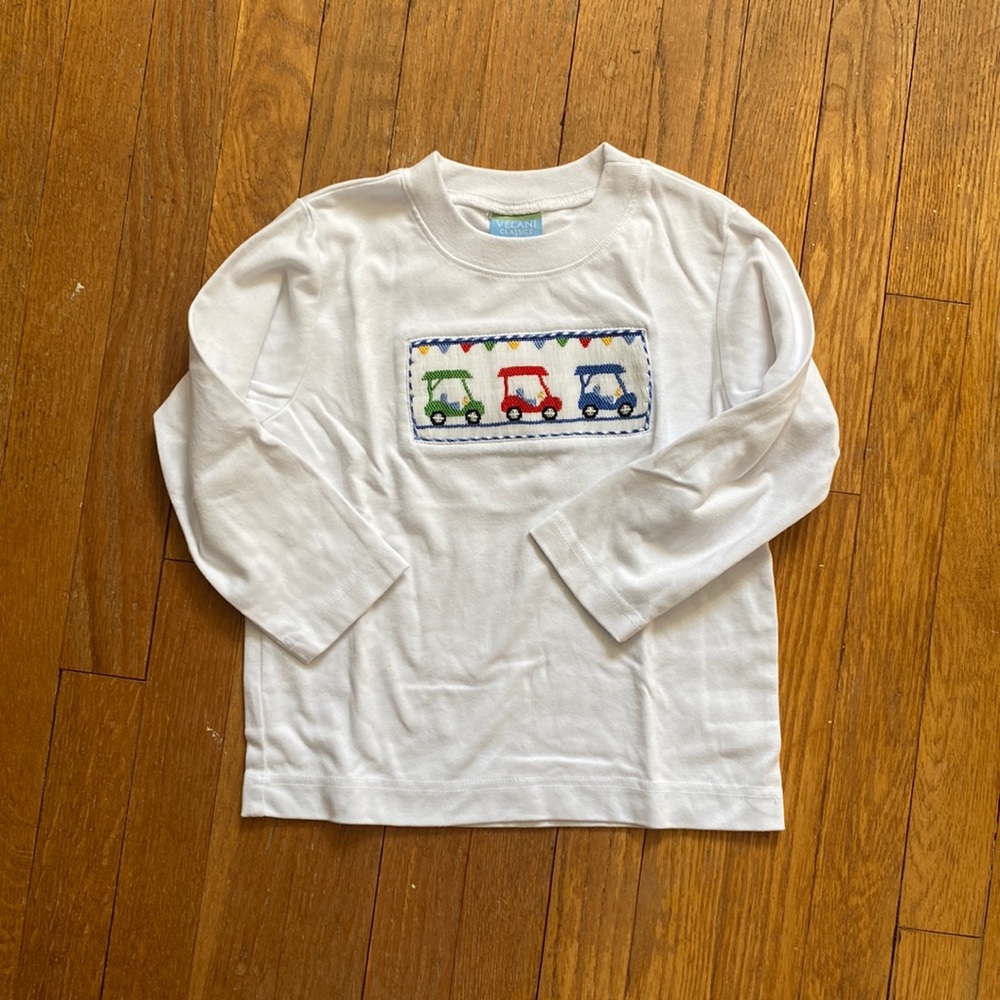 Velani Classics Boys Smocked long sleeve shirt  - 5